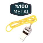 Metal Ipli Hakem ve Deprem Düdüğü (24'lü) - Görsel 2