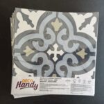 DecoHandy  Pvc Yer Karosu 30x30cm 4'lü Paket - Çini Desen  0,36m2