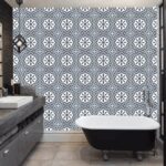 DecoHandy  Pvc Yer Karosu 30x30cm 4'lü Paket - Çini Desen  0,36m2 - Görsel 3