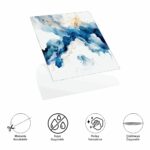 Decohandy 30x30 Cm Pvc Duvar Karosu 4'lü Paket - Mavi Desen - Görsel 3