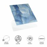 Decohandy 30x30 Cm Pvc Duvar Karosu 4'Lü Paket - Okyanus Mermer - Görsel 2