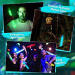 Karanlıkta Yanan Asılabilir ip Aparatlı Glow Stick Lamba Seti 15cm - Görsel 2