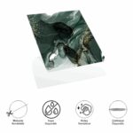 DecoHandy Pvc Duvar Karosu 30x30cm 4'Lü Paket -  Zümrüt 0,36m2 - Görsel 2