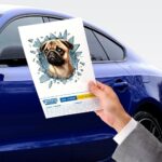 Fulcar French Bulldog Araç Stickerı - Görsel 2