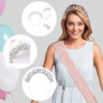 Birthday Queen Yazılı Kraliçe Taç - Görsel 4
