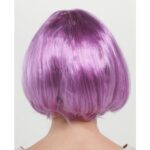 Düz Kesim Küt Parti Peruğu Rose Pembe - Görsel 3