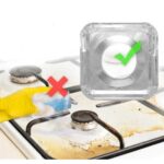 10 Adet Alüminyum Ocak Koruyucu Folyo - Görsel 4
