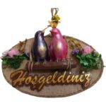 Kuş Tasarımlı Hoşgeldiniz Kapı Süsü - Görsel 2