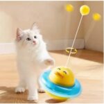 UFO Şekilli Ördek Kedi Oyuncağı - Görsel 4
