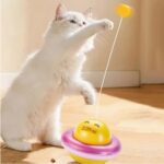 UFO Şekilli Ördek Kedi Oyuncağı - Görsel 2