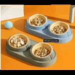 Mikopet Çift Bölmeli Mama ve Su Kabı - Görsel 4
