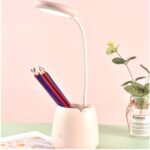 Halka LED USB Şarjlı Masa Lambası - Görsel 2