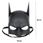 Siyah Çocuk Batman Maskesi Lastikli - Görsel 3