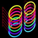 Glow Stick Yuvarlak Parti Gözlüğü 6 Adet - Görsel 2