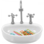 Lavabo Şeklinde Ataç Kutusu - Görsel 3