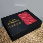 Romantik Gül ve İstiridye İnci Kolye Seti - Görsel 3