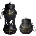 Basketbol Topu Tasarımlı Akordiyon Su Şişesi - Görsel 3