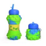 Pop-It Detaylı Akordiyon Su Şişesi - Görsel 3