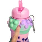 Pop-It Detaylı Akordiyon Su Şişesi - Görsel 2