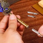 Tüylü Mürekkepli Divit Kalem Seti - Görsel 4