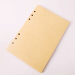 Yaprak Desenli Çizgisiz Deri Defter - Görsel 3