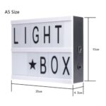 A5 Led Işıklı Yazı Panosu Lightbox - Görsel 2