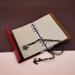Deri Pusula Tasarımlı Defter - Görsel 2