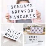 A4 Boyutunda Led Işıklı Yazı Panosu Lightbox - Görsel 4