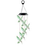 Solar Led Işıklı Kuşlu Bahçe Dekoru 6 Ledli,Renkli Işık - Görsel 2