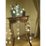 Yıldız 4m 96 Led 19 Saçak 40-50-60cm Gün Işığı yıldız boyutu:7cm - Görsel 3