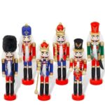KURŞUN ASKER AHŞAP DEKORATİF EŞYA (6lı SET 13CM) - Görsel 3