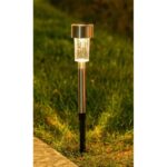 Metal Gövdeli Solar Bahçe Lambası 10'lu - Görsel 2