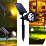 Solar 7W Kazıklı Bahçe Armatürü RGB - Görsel 2