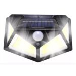 Solar Hareket Sensörlü Duvar Lambası 100 Led - Görsel 2