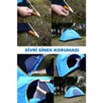 Otomatik Havada Açılan Su Geçirmez Çadır 4 Kişilik - Görsel 2