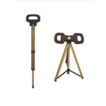 Katlanabilir Baston Tabure, Walking stick and portable stoo