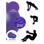 Küçük Boy Pilates Topu 20 CM Denge ve Güçlendirme Topu - Görsel 3