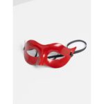 Kırmızı Renk Masquerade Kostüm Partisi Venedik Balo Maskesi - Görsel 3