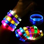 Festival & Parti LED Bileklik Baskı Yapılabilir 3 Farklı Mod Işıklı 1 Adet - Görsel 5