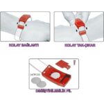 Festival & Parti LED Bileklik Baskı Yapılabilir 3 Farklı Mod Işıklı 1 Adet - Görsel 4