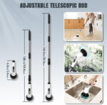 7 in 1 Kablosuz Elektrikli Temizlik Fırçası Seti - Görsel 5