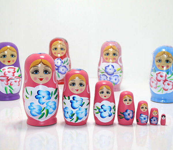 7&apos;li Ahşap Matruşka