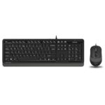 A4 TECH F1010 Q USB GRİ MM KABLOLU KLAVYE MOUSE SET