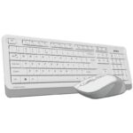A4 TECH FG1010 BEYAZ Q MM 2.4G KABLOSUZ KLAVYE MOUSE SET - Görsel 2