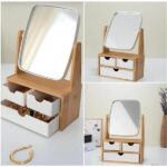 Ahşap 3 Çekmeceli Ayna - Görsel 3