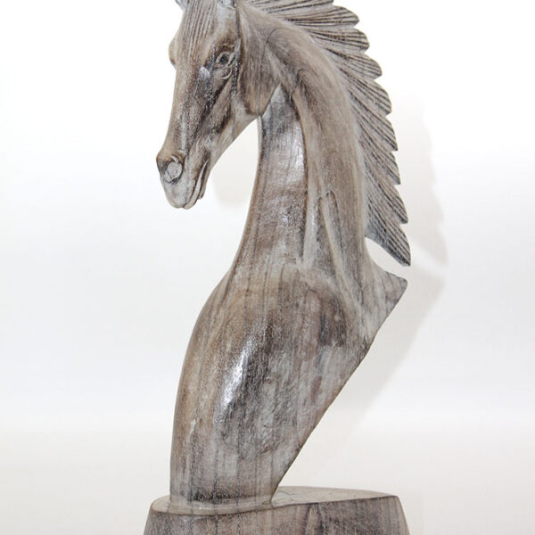 Ahşap At Büstü 40 cm