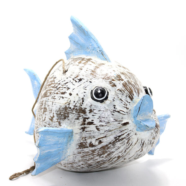 Ahşap Balık Figürü