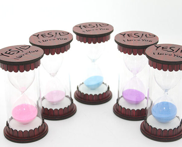 Ahşap Kum Saati Model 3