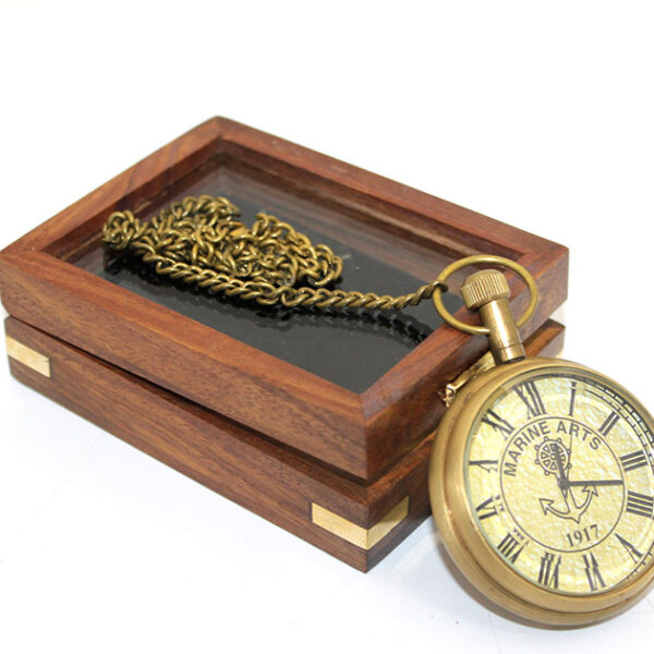 Ahşap Kutulu Köstekli Saat Model 4