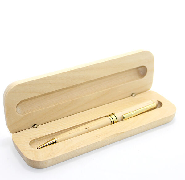 Ahşap Kutulu Tükenmez Kalem Model 1